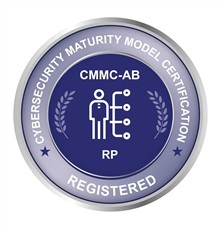 Cyber AB Registered Practitioner badge